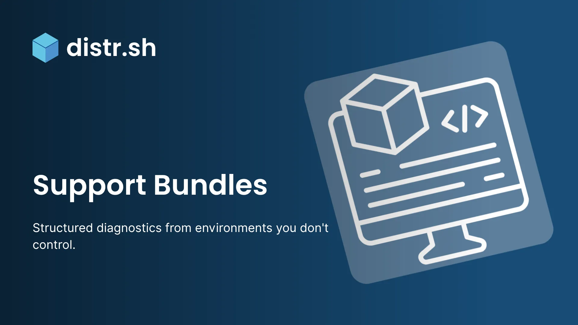 Support Bundles: Structured Diagnostics Without Giving Up SSH