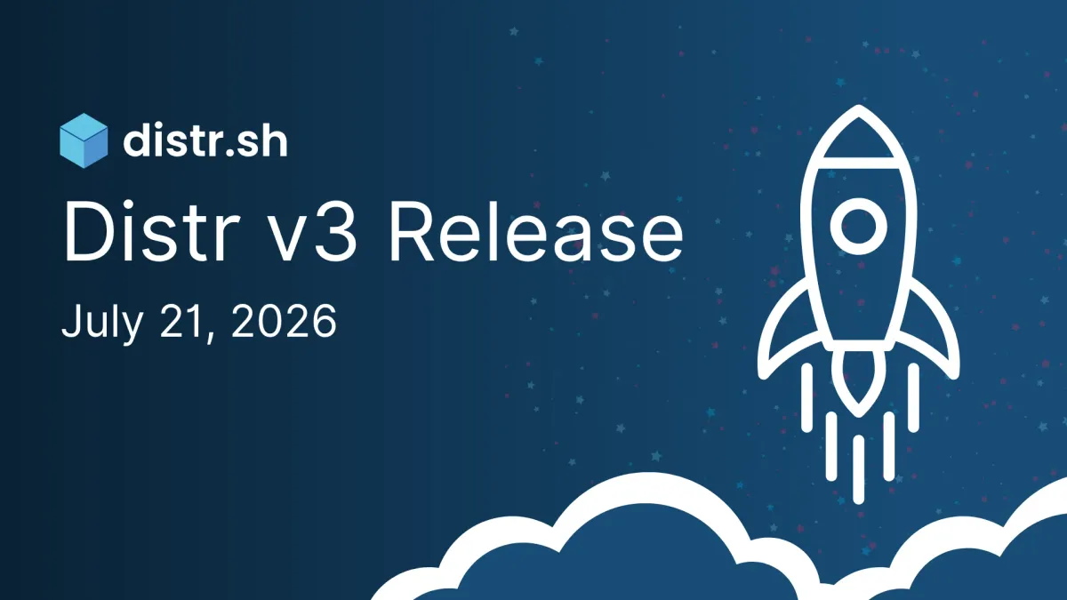 Introducing Distr v3