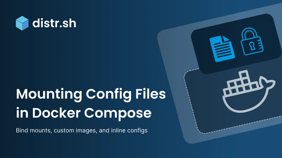 Mounting Configuration Files in Docker Compose