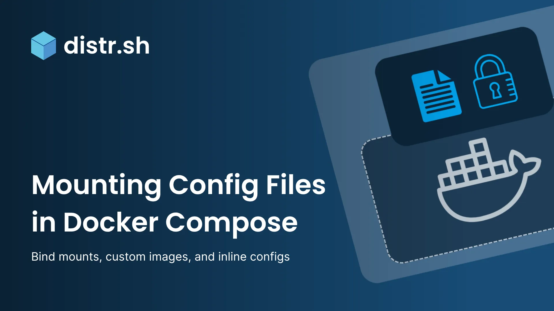 Mounting Configuration Files in Docker Compose